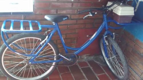 vendo bicicleta azul nueva doble parrilla  35 - Imagen 1