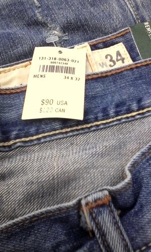 jeans de marca abercrombie hollister true r - Imagen 1