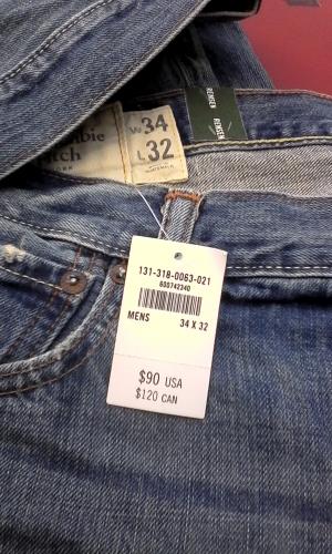 jeans de marca abercrombie hollister true r - Imagen 2