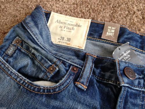jeans de marca abercrombie y diesel para homb - Imagen 1