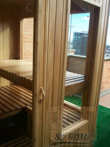 Fabricantes de saunas en madera teka y pino p - Imagen 3
