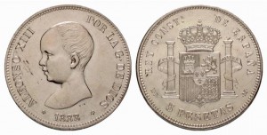 vendo monedas antiguas de españa alfonso 13  - Imagen 2